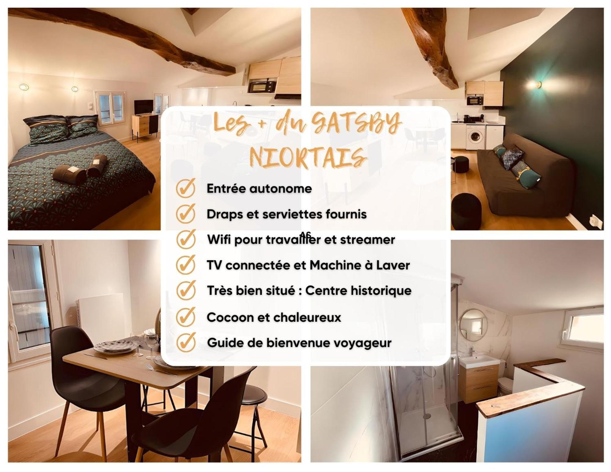 Le Gatsby Niortais - Home Homy Exterior foto